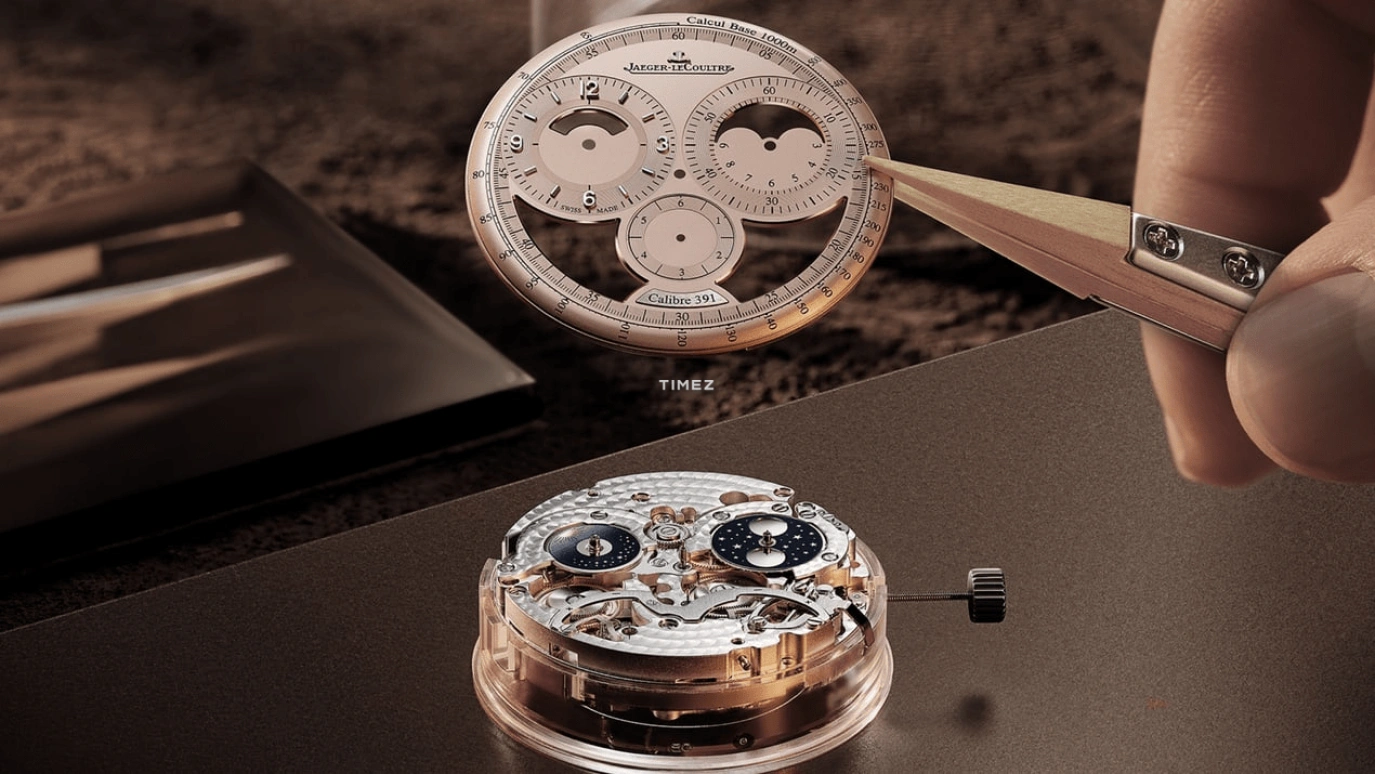 Jaeger-LeCoultre,Duomètre 42.50mm,42.50mm,Platinum,Copper,Handwound,Chronograph,Moonphase,Power Reserve Indicator,Day / Night Indication,Sapphire,Crystal Glass,Round,Q622656J