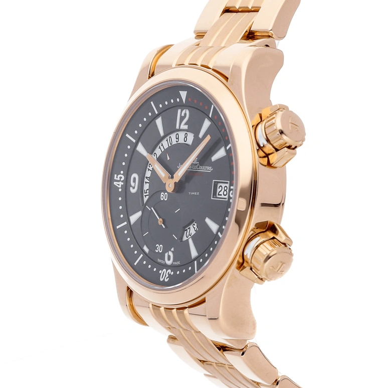 Jaeger-LeCoultre,Master 41.50mm,41.50mm,Rose Gold,Black,Automatic,Day,Dule Time,Q1732140