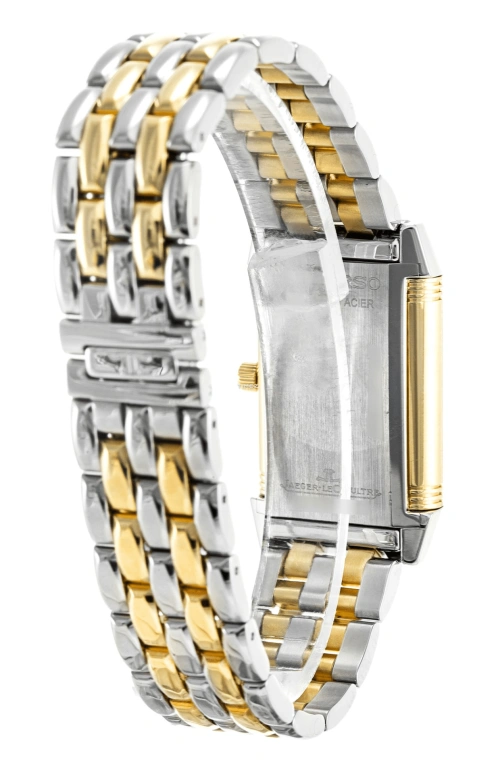 Jaeger-LeCoultre,Reverso 33x20.50mm,33x20.50mm,Stainless Steel,White,Handwound,Sapphire,Crystal Glass,Square,2605110