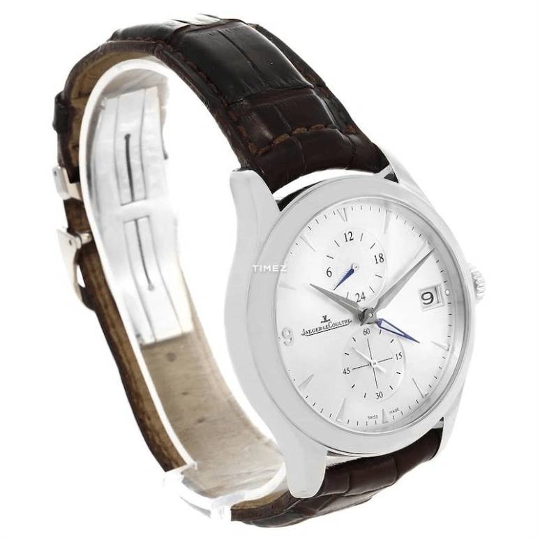Jaeger-LeCoultre,Master 40mm,40mm,Stainless Steel,Silver,Automatic,Day,Dule Time,Q1628430