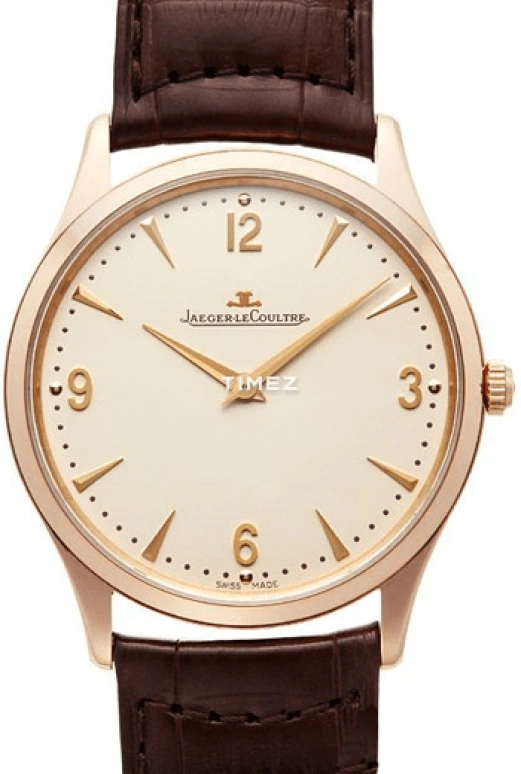 Jaeger-LeCoultre,Master 38mm,38mm,Rose Gold,Cream,Handwound,35hours,In-house Caliber,Q1342420