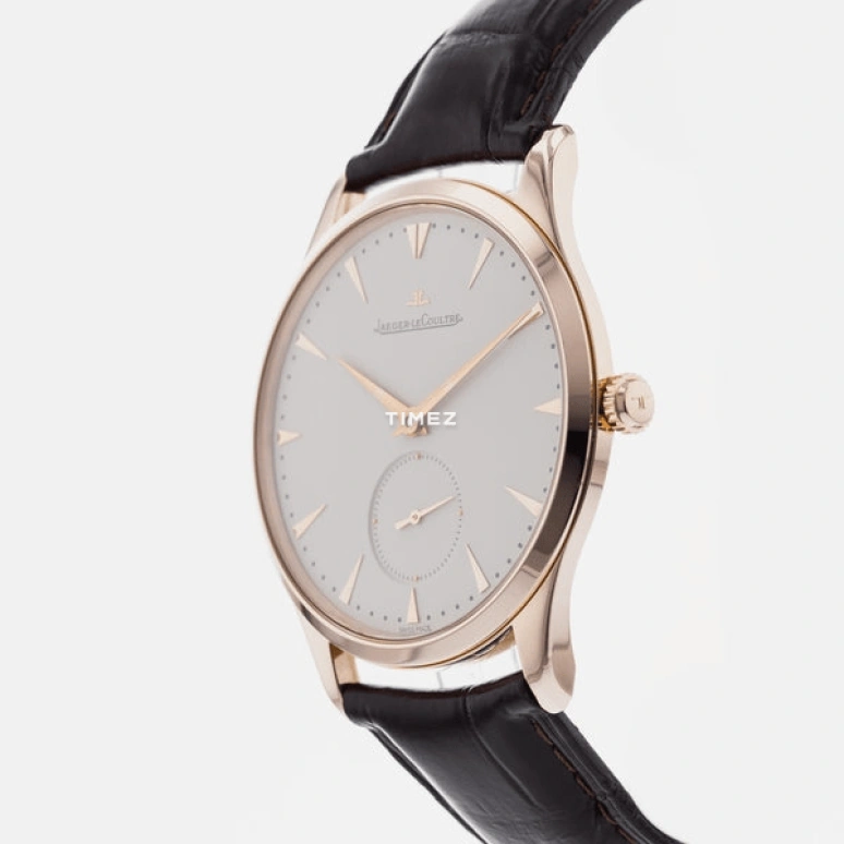 Jaeger-LeCoultre,Master 40mm,40mm,Rose Gold,Cream,Automatic,43hours,In-house Caliber,Q1352420