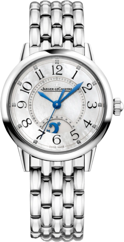 Jaeger-LeCoultre,Rendez-Vous 29mm,29mm,Stainless Steel,White,Automatic,Moonphase,38hours,Q3468110