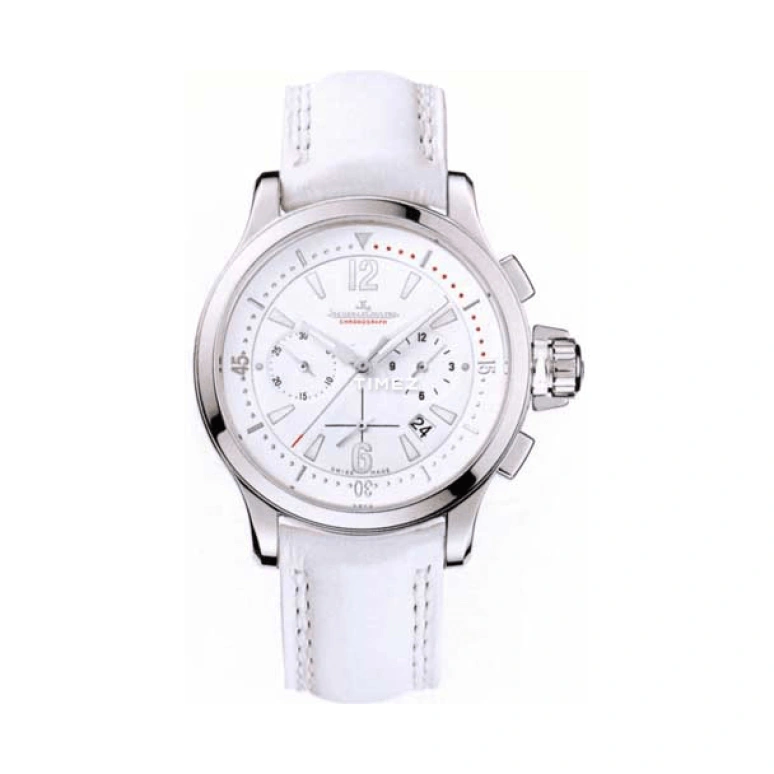 Jaeger-LeCoultre,Master 37mm,37mm,Stainless Steel,White,Quartz,Chronograph,Day,Q1748405