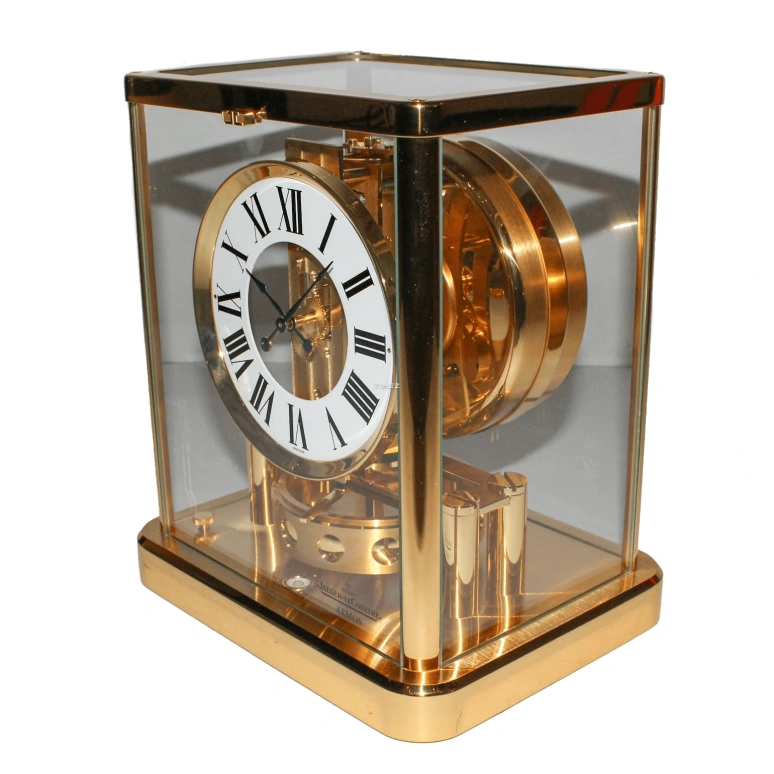 Jaeger-LeCoultre,Atmos 200x155mm,200x155mm,Stainless Steel,White,Automatic,Rectangular,Gold,Q5101202