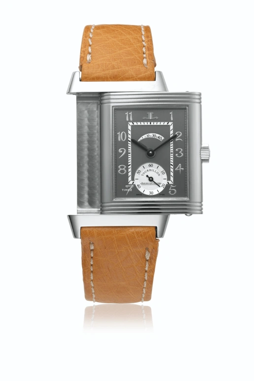 Jaeger-LeCoultre,Reverso 26mm,26mm,Platinum,Grey,Handwound,Power Reserve Indicator,Tourbillon,Q2176440