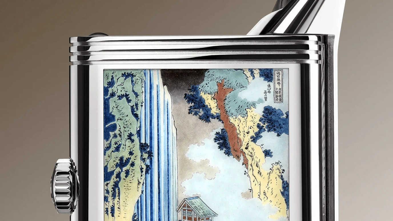 Jaeger-LeCoultre,Reverso 45.60x27.40mm,45.60x27.40mm,White Gold,Multi-Color,Green,Handwound,45hours,In-house Caliber,Q39334T5