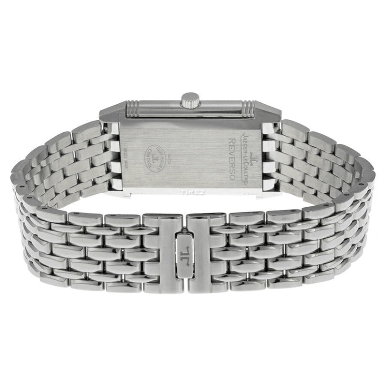 Jaeger-LeCoultre,Reverso 23.10mm,23.10mm,Stainless Steel,Silver,Quartz,In-house Caliber,Sapphire,Q2518110