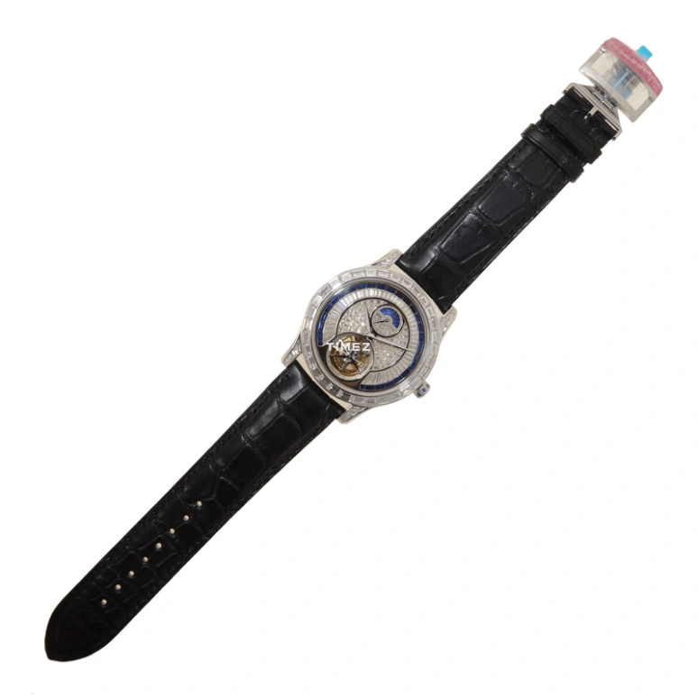 Jaeger-LeCoultre,Master 43mm,43mm,Sapphire,White Gold,Silver White,Automatic,Tourbillon,Day / Night Indication,Q1663416