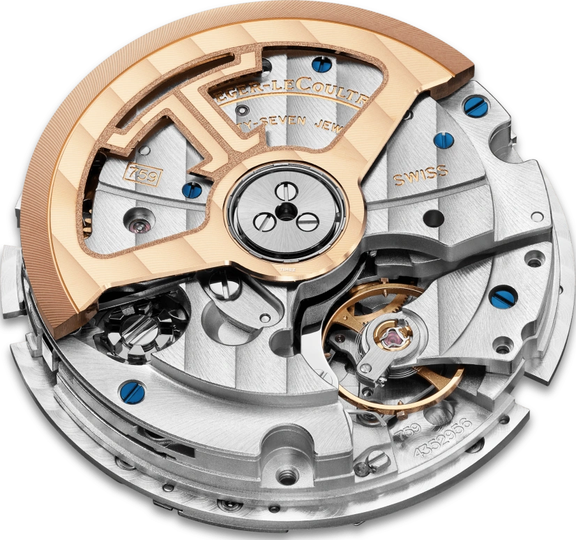 Jaeger-LeCoultre,Master 40mm,40mm,Rose Gold,White,Automatic,Chronograph,Moonphase,Month,Date,65hours,In-house Caliber,Q413253J