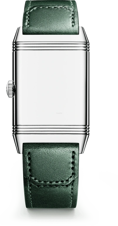 Jaeger-LeCoultre,Reverso 45.60x27.40mm,45.60x27.40mm,Stainless Steel,Green,Handwound,45hours,In-house Caliber,Q397843J