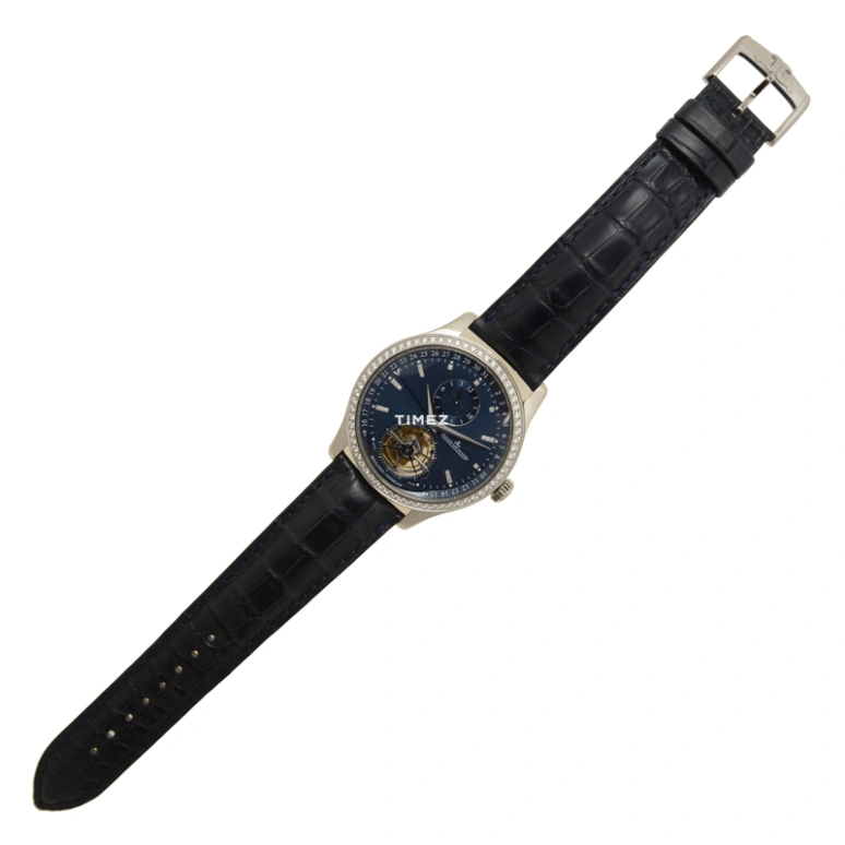 Jaeger-LeCoultre,Master 41.50mm,41.50mm,White Gold,Blue,Automatic,Day,Tourbillon,Q1563580