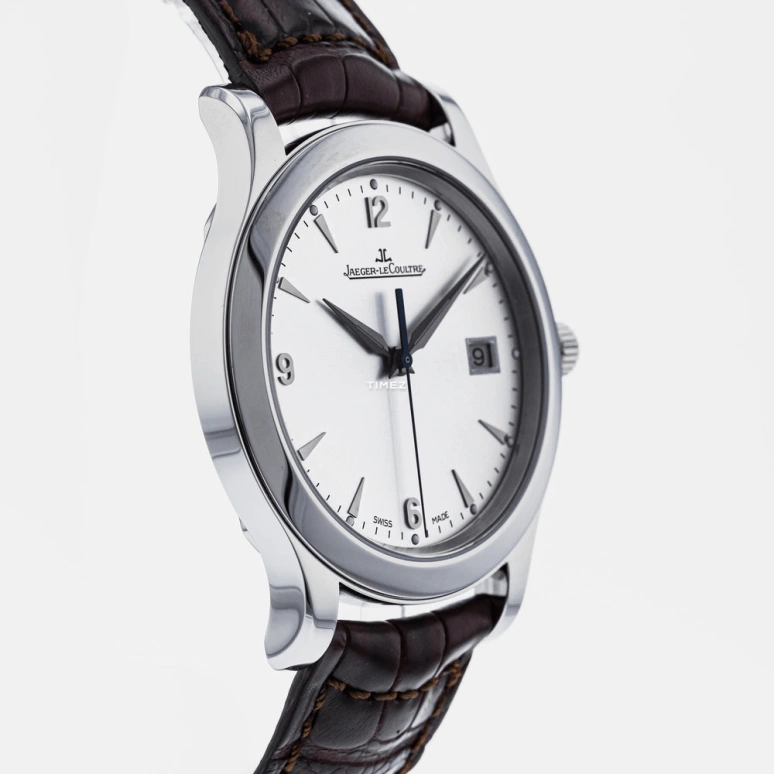 Jaeger-LeCoultre,Master 40mm,40mm,Stainless Steel,Silver White,Automatic,Day,43hours,Q1398420