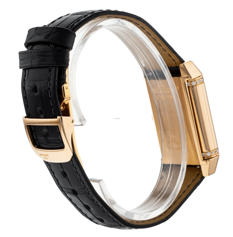 Jaeger-LeCoultre,Reverso 26mm,26mm,Rose Gold,White,Handwound,Dule Time,45hours,2692420