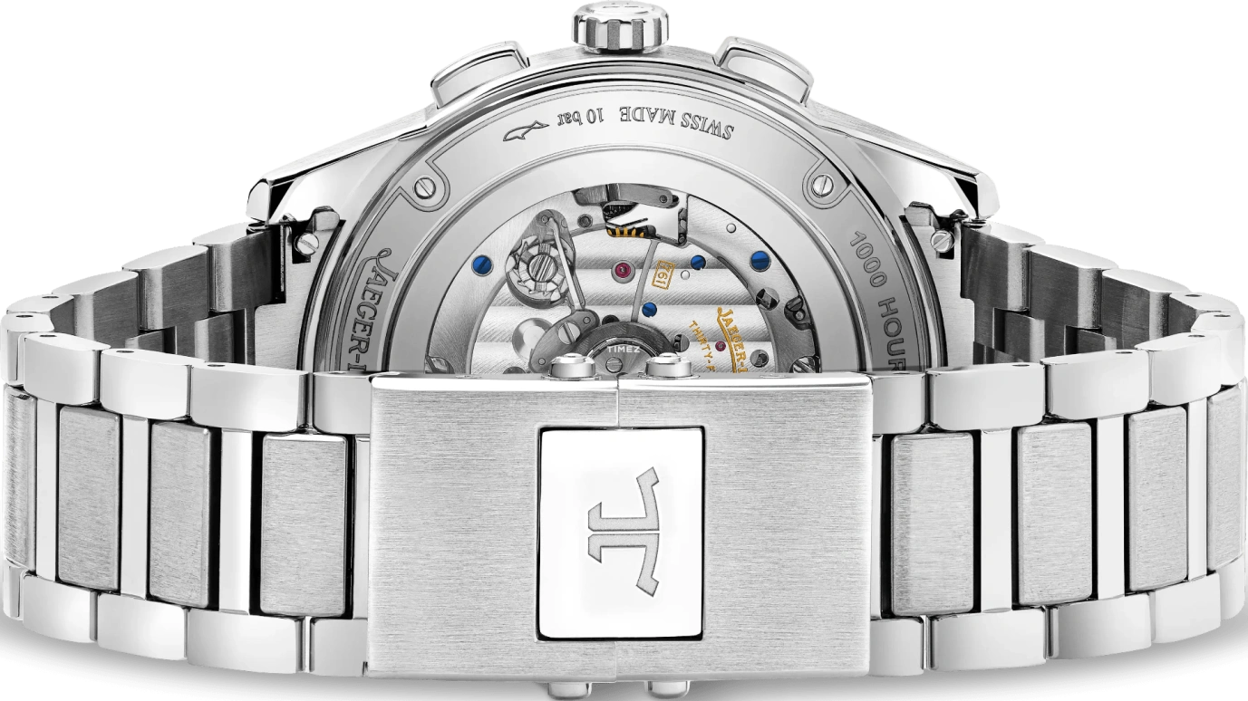 Jaeger-LeCoultre,Polaris 42mm,42mm,Stainless Steel,Blue,Automatic,Chronograph,Sapphire,Crystal Glass,Q9028181