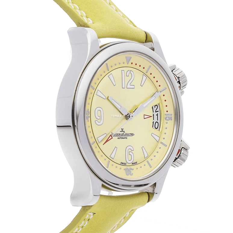 Jaeger-LeCoultre,Master 36.80mm,36.80mm,Stainless Steel,Green,Automatic,Day,In-house Caliber,Q1728460