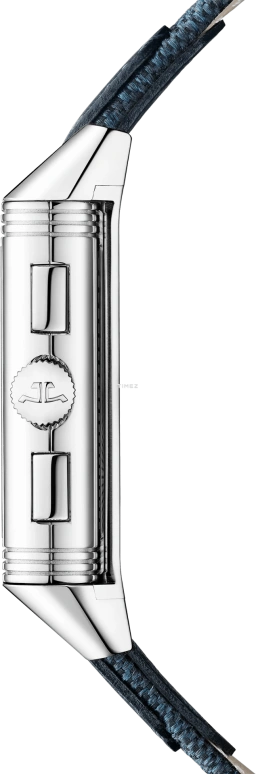 Jaeger-LeCoultre,Reverso 49.40x29.90mm,49.40x29.90mm,Stainless Steel,Blue,Grey,Handwound,Chronograph,Flyback,Retrograde,Q389848J