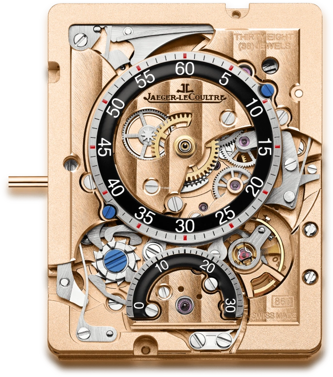 Jaeger-LeCoultre,Reverso 49.40x29.90mm,49.40x29.90mm,Rose Gold,Handwound,Chronograph,Retrograde,Q389256J