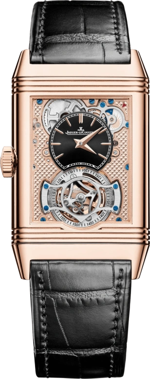 Jaeger-LeCoultre,Reverso 45.50x27.40mm,45.50x27.40mm,Rose Gold,White,Handwound,Tourbillon,38hours,Ke Huy Quan,Q392242J