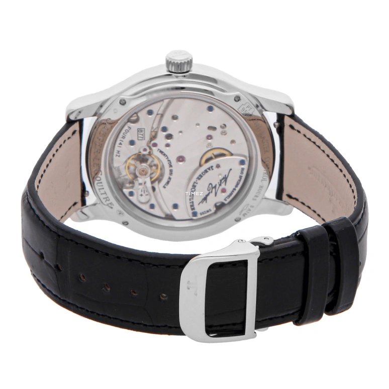Jaeger-LeCoultre,Master 41mm,41mm,Platinum,Silver White,Handwound,Day,Power Reserve Indicator,Day / Night Indication,Q1606420