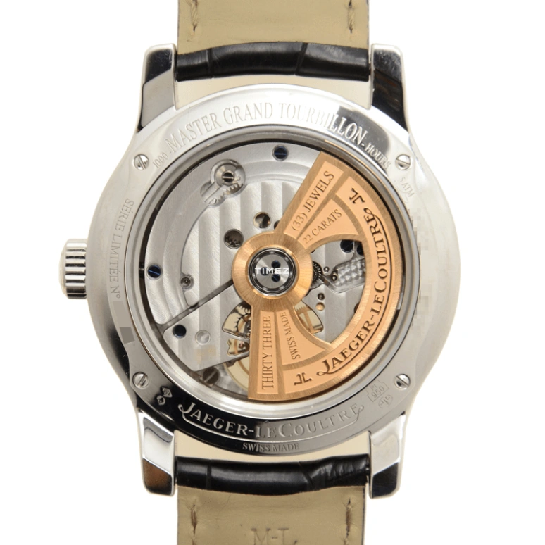 Jaeger-LeCoultre,Master 43mm,43mm,Platinum,Black,Automatic,Day,Dule Time,Tourbillon,Q1666470