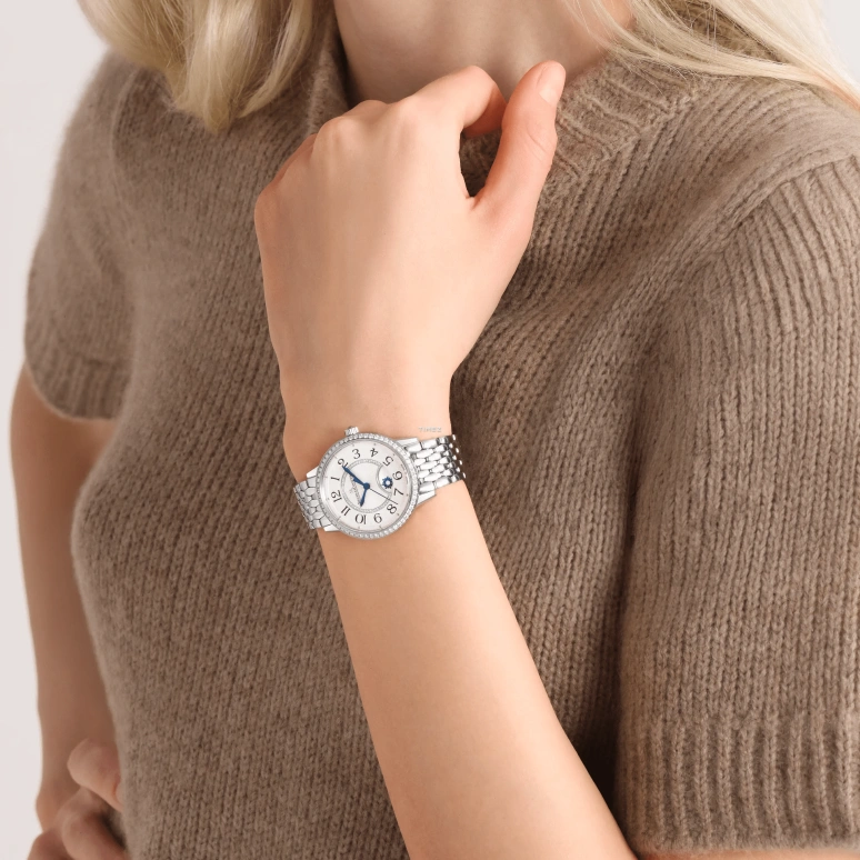 Jaeger-LeCoultre,Rendez-Vous 34mm,34mm,Stainless Steel,Silver,Automatic,Day / Night Indication,70hours,Q3448132