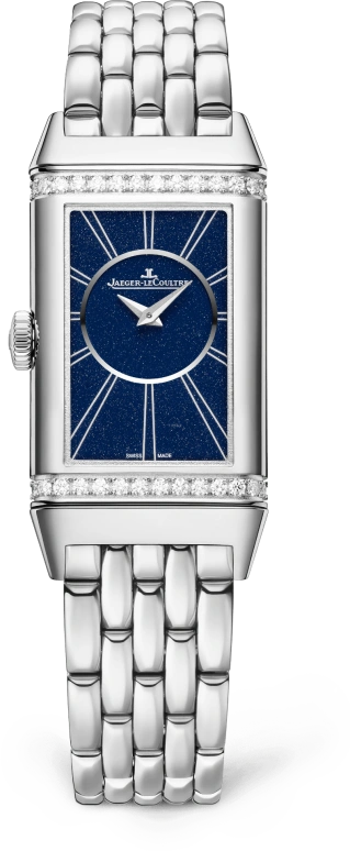 Jaeger-LeCoultre,Reverso 20mm,20mm,Stainless Steel,Silver,Handwound,38hours,In-house Caliber,Q3348120