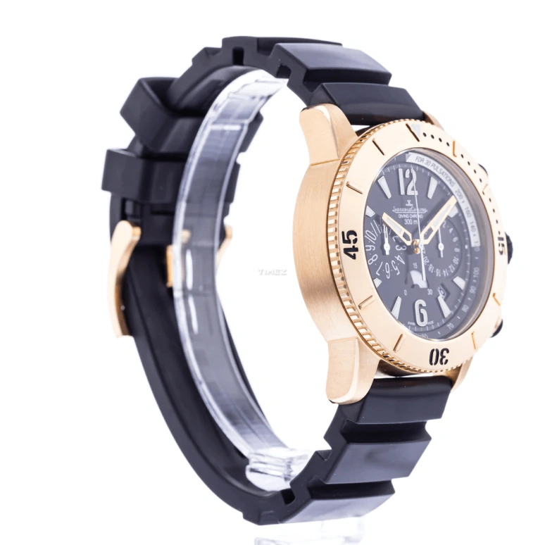 Jaeger-LeCoultre,Master 44mm,44mm,Rose Gold,Black,Automatic,Chronograph,Month,Day,Q1862640