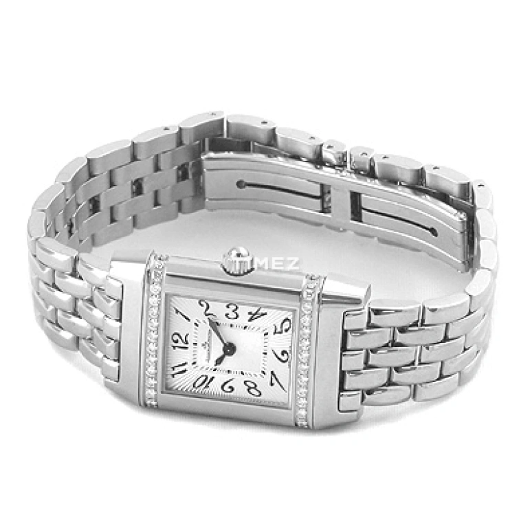 Jaeger-LeCoultre,Reverso 33mm,33mm,Stainless Steel,Silver,Quartz,In-house Caliber,Sapphire,Crystal Glass,Q2658130