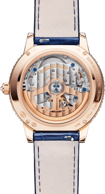 Jaeger-LeCoultre,Rendez-Vous 36mm,36mm,Rose Gold,Black,Automatic,In-house Caliber,Sapphire,Q364247J