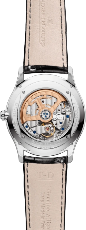 Jaeger-LeCoultre,Master Ultra Thin 39mm,39mm,Stainless Steel,Blue,Automatic,Day,43hours,Q1238480