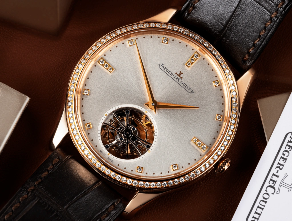 Jaeger-LeCoultre,Master 40mm,40mm,Pink Gold,Silver,Automatic,Tourbillon,45hours,Q1322401