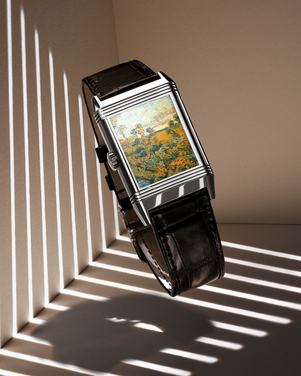 Jaeger-LeCoultre,Reverso 45.60x27.40mm,45.60x27.40mm,White Gold,Green,Handwound,45hours,In-house Caliber,Q39334V1
