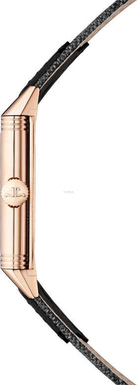 Jaeger-LeCoultre,Reverso 45.60x27.40mm,45.60x27.40mm,Rose Gold,Black,Handwound,45hours,In-house Caliber,713257J