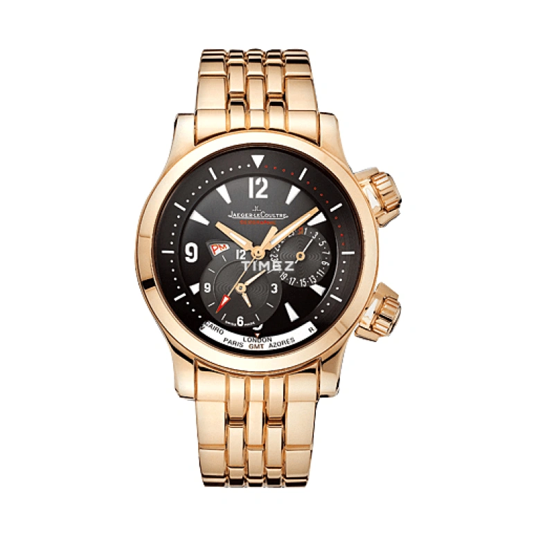 Jaeger-LeCoultre,Master 41.50mm,41.50mm,Rose Gold,Luminous,Automatic,Day,Dule Time,World Time,Q1712140