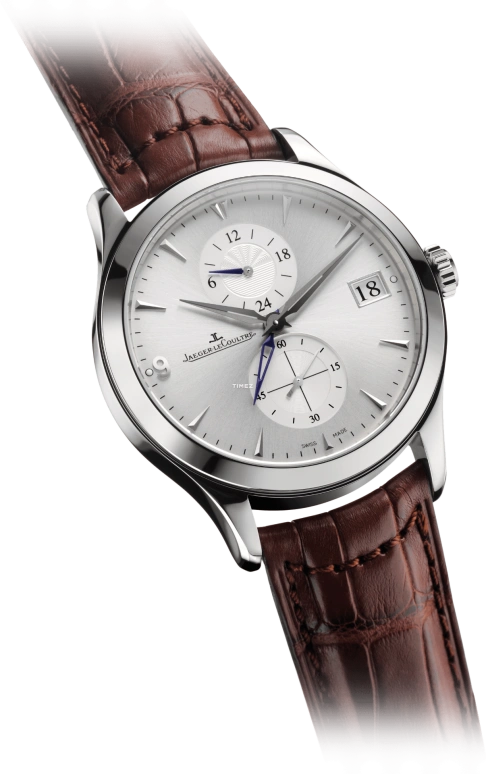 Jaeger-LeCoultre,Master 40mm,40mm,Stainless Steel,Silver,Automatic,Day,Dule Time,Q1628430