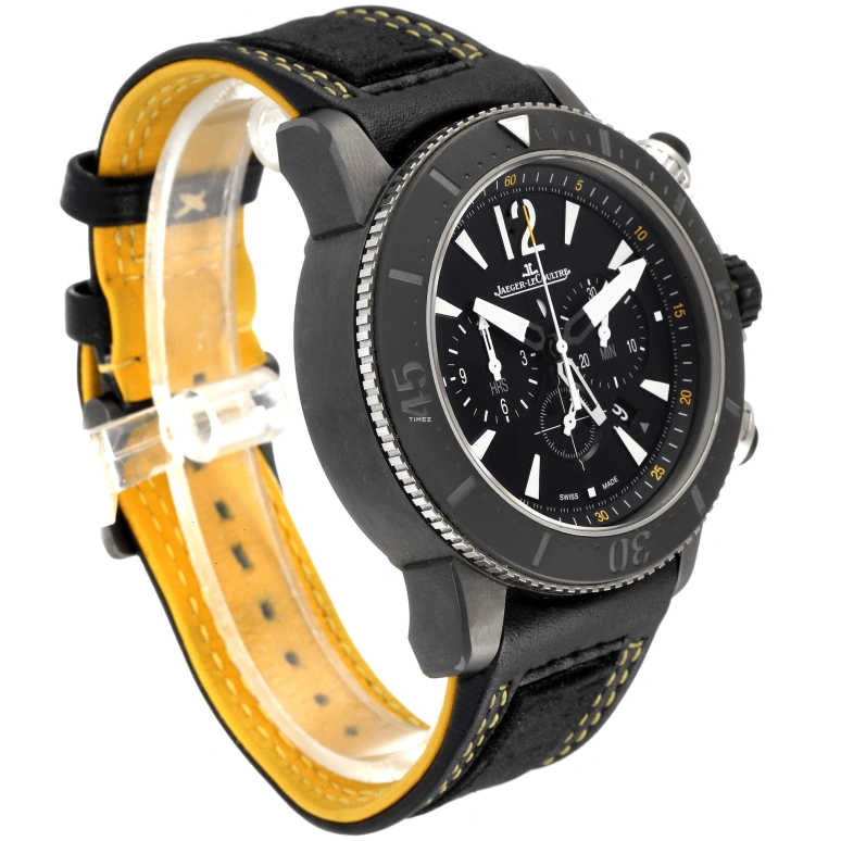 Jaeger-LeCoultre,Master 46.30mm,46.30mm,Titanium,Black,Automatic,Chronograph,Day,Q178T471