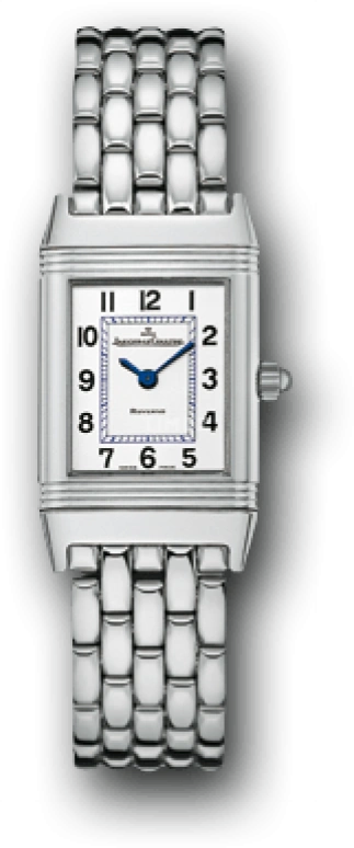 Jaeger-LeCoultre,Reverso 19.50mm,19.50mm,Stainless Steel,Silver,Quartz,In-house Caliber,Sapphire,Q2618110