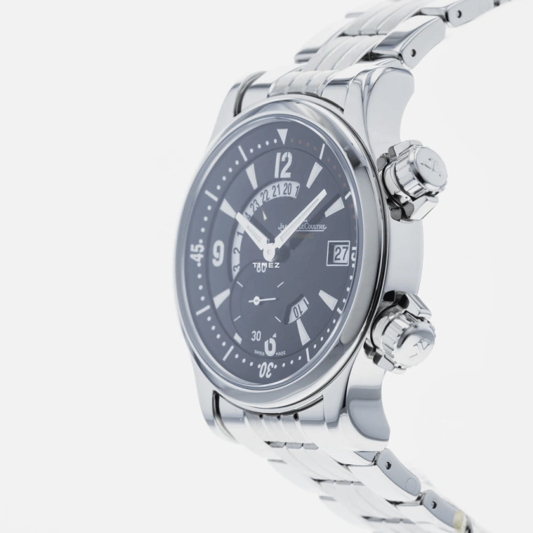 Jaeger-LeCoultre,Master 41.50mm,41.50mm,Stainless Steel,Black,Automatic,Day,Sapphire,Crystal Glass,Q1738170
