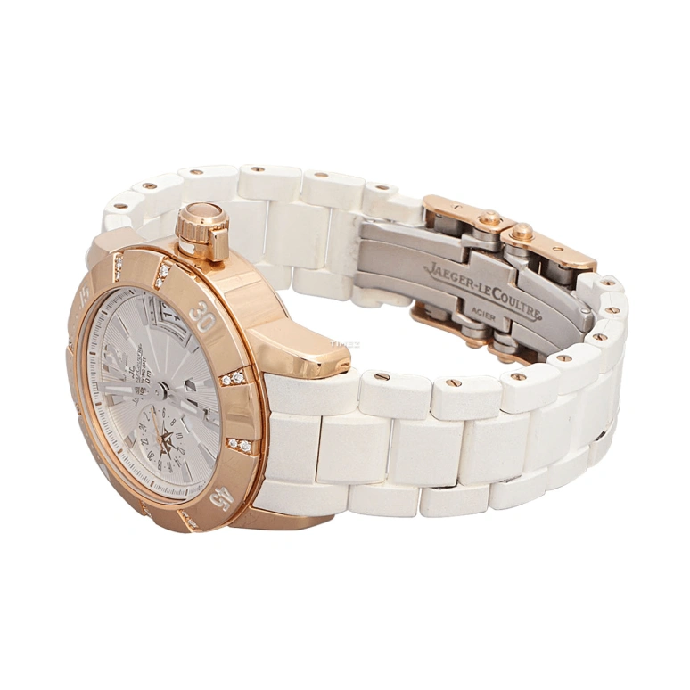 Jaeger-LeCoultre,Master 38mm,38mm,Rose Gold,Silver,Automatic,Day,Dule Time,Q1892720