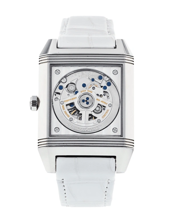Jaeger-LeCoultre,Reverso 42x28.80mm,42x28.80mm,Stainless Steel,Silver,Automatic,Day,42hours,Q7048420