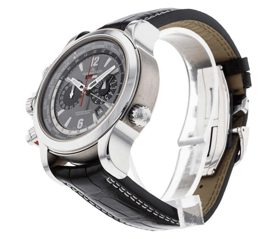 Jaeger-LeCoultre,Master Extreme 46.20mm,46.20mm,Stainless Steel,Grey,Automatic,Chronograph,Day,Q17684G7