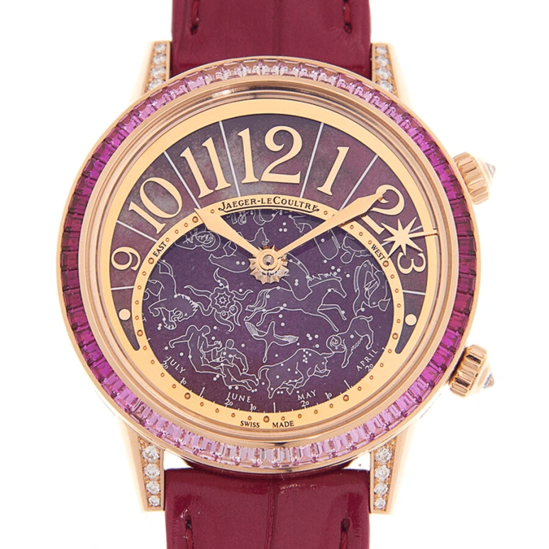 Jaeger-LeCoultre,Rendez-Vous 37.50mm,37.50mm,Rose Gold,Red,Automatic,40hours,In-house Caliber,Q3482561