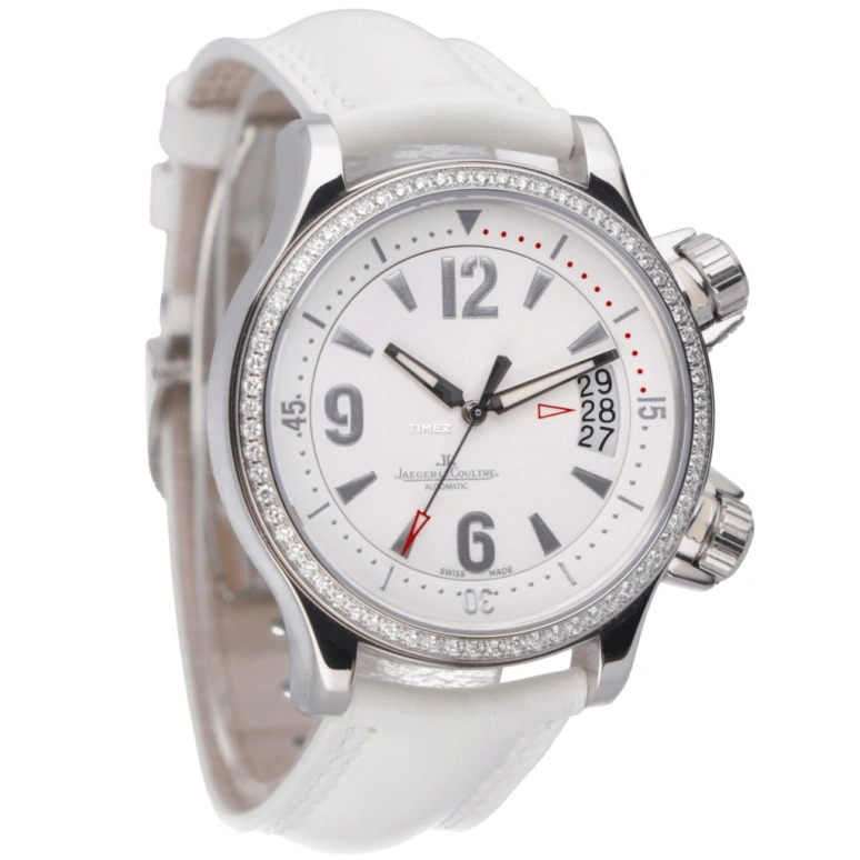 Jaeger-LeCoultre,Master 37mm,37mm,Stainless Steel,White,Automatic,Day,43hours,Q1728421