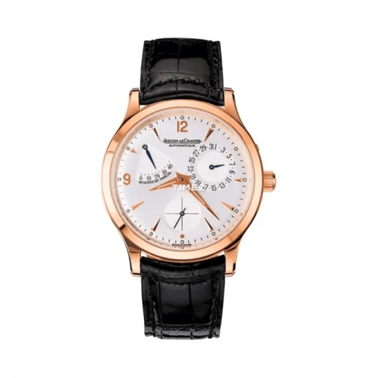 Jaeger-LeCoultre,Master 37mm,37mm,Rose Gold,Silver White,Automatic,Day,Power Reserve Indicator,Q1482401