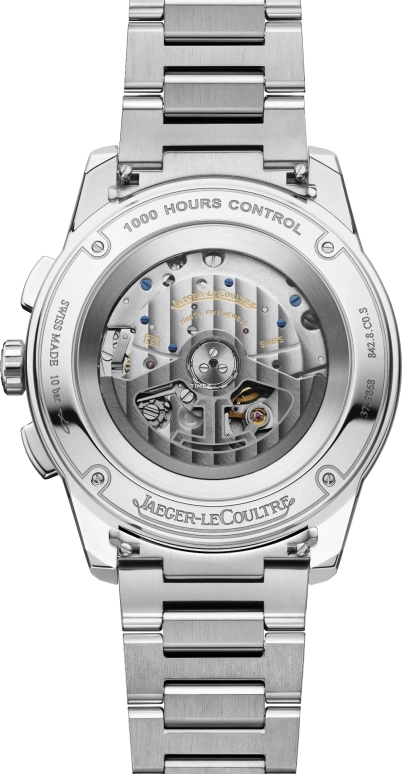 Jaeger-LeCoultre,Polaris 42mm,42mm,Stainless Steel,Blue,Automatic,Chronograph,Sapphire,Crystal Glass,Q9028181