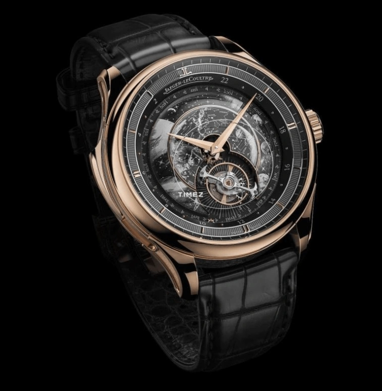 Jaeger-LeCoultre,Master Grande Tradition 45mm,45mm,Rose Gold,Black,Handwound,Annual Calendar,Month,Minute Repeater,Q5262470