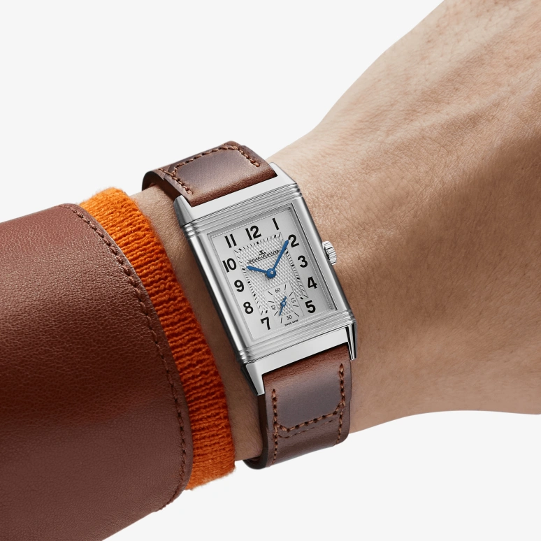 Jaeger-LeCoultre,Reverso 27.40mm,27.40mm,Stainless Steel,Silver,Handwound,45hours,In-house Caliber,Q3858522