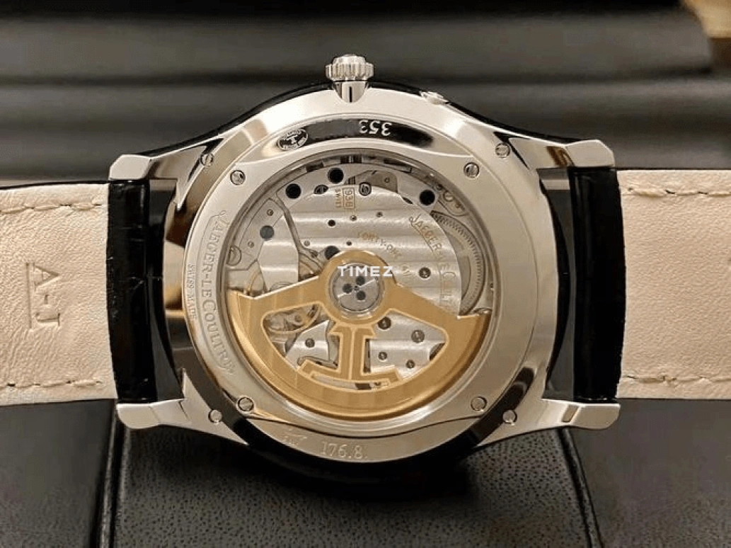 Jaeger-LeCoultre,Master 40mm,40mm,Rose Gold,Cream,Automatic,43hours,In-house Caliber,Q1352420