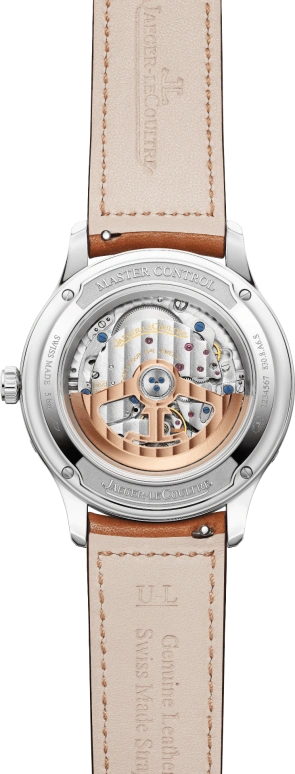Jaeger-LeCoultre,Master 40mm,40mm,Stainless Steel,Silver,Automatic,Moonphase,Month,Date,Day,70hours,In-house Caliber,Q4148420